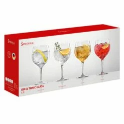 Spiegelau Gin & Tonic Glass 4 Piece Set 7 Spiegelau Gin & Tonic Glass 4 Piece Set -HARTS OF STUR Sales 4390179 Spiegelau Gin And Tonic Glass 4Pc Set 2