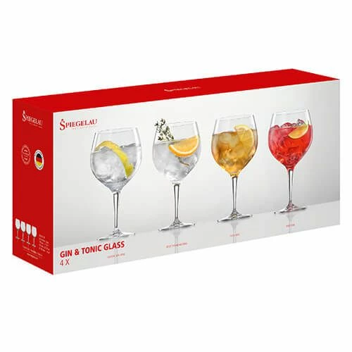 Spiegelau Gin & Tonic Glass 4 Piece Set 5 Spiegelau Gin & Tonic Glass 4 Piece Set - Image 3