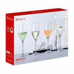 Spiegelau Prosecco Glass 4 Piece Set -HARTS OF STUR Sales 4400275 Spiegelau Prosecco Glass 4Pc Set 2