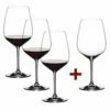 Riedel Extreme Cabernet 4 For 3 Wine Glasses 2 Riedel Extreme Cabernet 4 For 3 Wine Glasses -HARTS OF STUR Sales 44110 Riedel Extreme Cabernet 4 for 3 Glasses