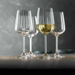 Spiegelau LifeStyle White Wine Glasses Set Of 4 -HARTS OF STUR Sales 4450172 Spiegelau Set of Four LifeStyle White Wine Glasses 3