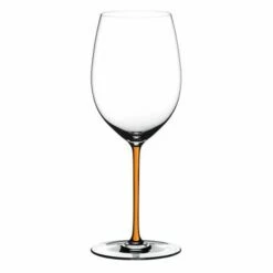 Riedel Hand Made Fatto A Mano Cabernet / Merlot Glass Orange -HARTS OF STUR Sales 49000 O Riedel Hand Made Fatto A Mano Cabernet Merlot Orange 1