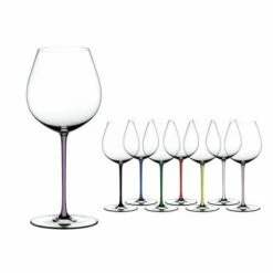 Riedel Hand Made Fatto A Mano Old World Pinot Noir Wine Glass Violet 7 Riedel Hand Made Fatto A Mano Old World Pinot Noir Wine Glass Violet -HARTS OF STUR Sales 490007V Riedel Hand Made Fatto a Mano Old World Pinot Noir 2