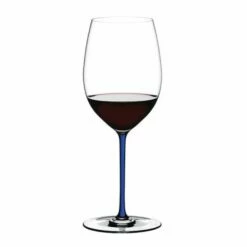 Riedel Hand Made Fatto A Mano Cabernet/Merlot Wine Glass Dark Blue -HARTS OF STUR Sales 49000D Riedel Hand Made Fatto A Mano Cabernet Merlot Dark Blue 1