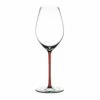 Riedel Hand Made Fatto A Mano Champagne Wine Glass Red -HARTS OF STUR Sales 490028R Riedel Hand Made Fatto A Mano Champagne Wine Glass Red