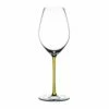 Riedel Hand Made Fatto A Mano Champagne Wine Glass Yellow -HARTS OF STUR Sales 490028Y Riedel Hand Made Fatto A Mano Champagne Wine Glass Yellow