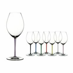 Riedel Hand Made Fatto A Mano Old World Syrah Wine Glass Violet -HARTS OF STUR Sales 490041V Riedel Hand Made Fatto a Mano Old World Syrah Violet 2