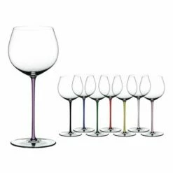Riedel Hand Made Fatto A Mano Oaked Chardonnay Wine Glass Violet 7 Riedel Hand Made Fatto A Mano Oaked Chardonnay Wine Glass Violet -HARTS OF STUR Sales 490097V Riedel Hand Made Fatto a Mano Oaked Chardonnay 2