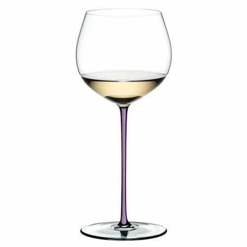 Riedel Hand Made Fatto A Mano Oaked Chardonnay Wine Glass Violet 3 Riedel Hand Made Fatto A Mano Oaked Chardonnay Wine Glass Violet