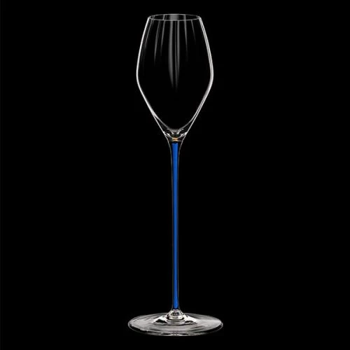 Riedel High Performance Champagne Glass Dark Blue 5 Riedel High Performance Champagne Glass Dark Blue - Image 3