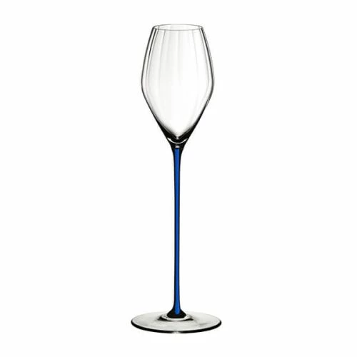 Riedel High Performance Champagne Glass Dark Blue 3 Riedel High Performance Champagne Glass Dark Blue