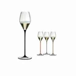 Riedel High Performance Champagne Glass Black -HARTS OF STUR Sales 499428B Riedel High Performance Champagne Glass Black 3