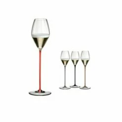 Riedel High Performance Champagne Glass Red -HARTS OF STUR Sales 499428R Riedel High Performance Champagne Glass Red 3