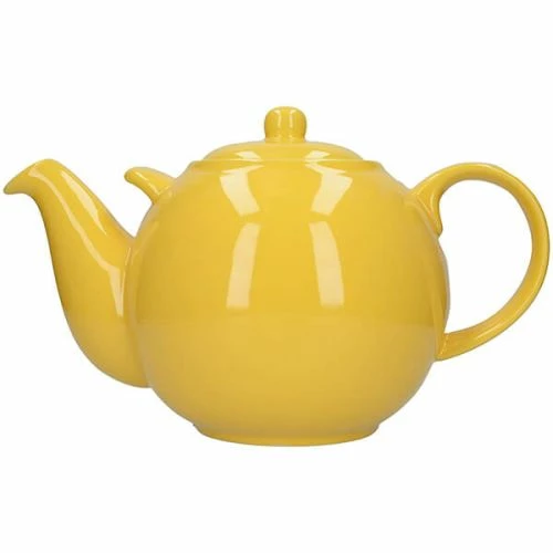 London Pottery Globe 10 Cup Teapot New Yellow 3 London Pottery Globe 10 Cup Teapot New Yellow