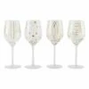 Mikasa Cheers Metallic Gold Set Of 4 14oz Wine Glasses 1 Mikasa Cheers Metallic Gold Set Of 4 14oz Wine Glasses -HARTS OF STUR Sales 5140631 Mikasa Cheers Metallic Gold Set Of 4 14oz Wine Glasses