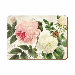 Creative Tops Rose Garden Set Of 6 Premium Table Mats