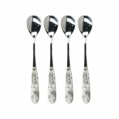 Alice In Wonderland Set 4 Teaspoons