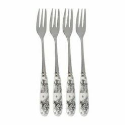 Alice In Wonderland Set 4 Pastry Forks