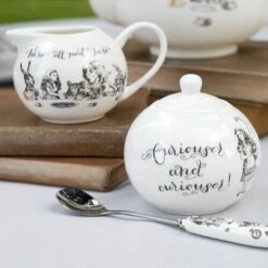 HARTS OF STUR Sales -HARTS OF STUR Sales 5227082 Alice in Wonderland Sugar Bowl and Creamer 1
