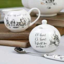 Alice In Wonderland Sugar Bowl & Creamer -HARTS OF STUR Sales 5227082 Alice in Wonderland Sugar Bowl and Creamer 2