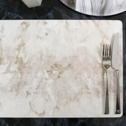 Creative Tops Grey Marble Pack Of 4 Large Premium Placemats -HARTS OF STUR Sales 5234292 Creative Tops Grey Marble Pack Of 4 Large Premium Placemats 2