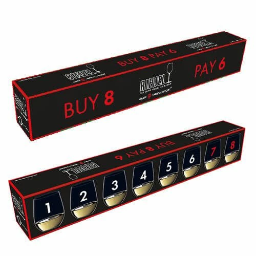 Riedel O Viognier / Chardonnay Wine Glass 8 Piece Set 7 Riedel O Viognier / Chardonnay Wine Glass 8 Piece Set - Image 5