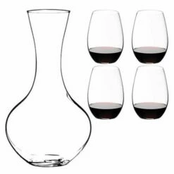 Riedel O Cabernet / Merlot And Syrah Decanter Gift Set -HARTS OF STUR Sales 541430 Riedel O Cabernet Merlot and Syrah Decanter O Gift Set 3