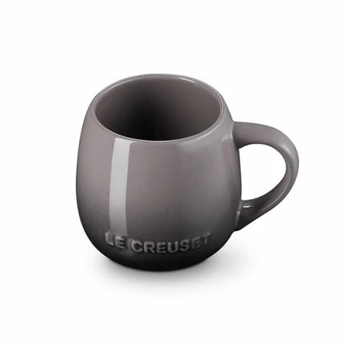 Le Creuset Flint Stoneware Coupe Collection Sphere Mug 4 Le Creuset Flint Stoneware Coupe Collection Sphere Mug - Image 2