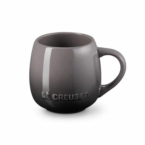 Le Creuset Flint Stoneware Coupe Collection Sphere Mug 3 Le Creuset Flint Stoneware Coupe Collection Sphere Mug