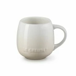 Le Creuset Meringue Stoneware Coupe Collection Sphere Mug