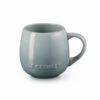 Le Creuset Sea Salt Stoneware Coupe Collection Sphere Mug -HARTS OF STUR Sales 60324327170099 Le Creuset Sea Salt Stoneware Sphere Mug