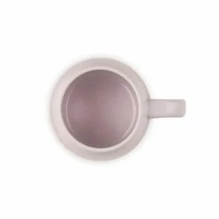 Le Creuset Shell Pink Stoneware Coupe Collection Sphere Mug -HARTS OF STUR Sales 60324327770099 Le Creuset Shell Pink Stoneware Sphere Mug 3
