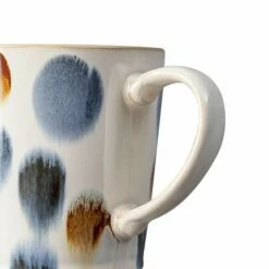Denby Brown Spot Painted Large Mug -HARTS OF STUR Sales 61010740 Denby Handcrafted Brown Spot Painted Large Mug 1