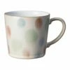 Denby Multi Spot Painted Large Mug -HARTS OF STUR Sales 61010746 Denby Handcrafted Multi Spot Painted Large Mug