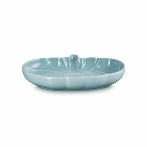 Le Creuset Sea Salt Stoneware Medium Pumpkin Dish 4 Le Creuset Sea Salt Stoneware Medium Pumpkin Dish - Image 2