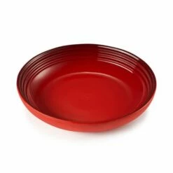 Le Creuset Cerise Stoneware 22cm Pasta Bowl -HARTS OF STUR Sales 70102220600099 Le Creuset Cerise Stoneware 22cm Pasta Bowl 1