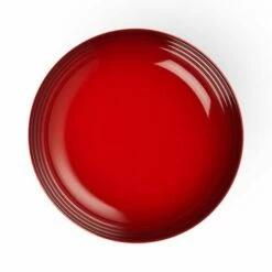 Le Creuset Cerise Stoneware 22cm Pasta Bowl -HARTS OF STUR Sales 70102220600099 Le Creuset Cerise Stoneware 22cm Pasta Bowl 3