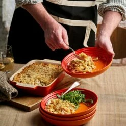 Le Creuset Volcanic Stoneware 22cm Pasta Bowl -HARTS OF STUR Sales 70102220900099 Le Creuset Volcanic Stoneware 22cm Pasta Bowl 4