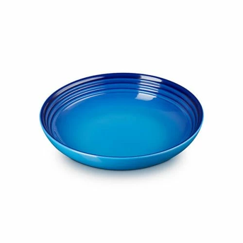 Le Creuset Azure Stoneware 22cm Pasta Bowl 4 Le Creuset Azure Stoneware 22cm Pasta Bowl - Image 2