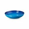 Le Creuset Azure Stoneware 22cm Pasta Bowl -HARTS OF STUR Sales 70102222200099 Le Creuset Pasta Bowl Azure Blue
