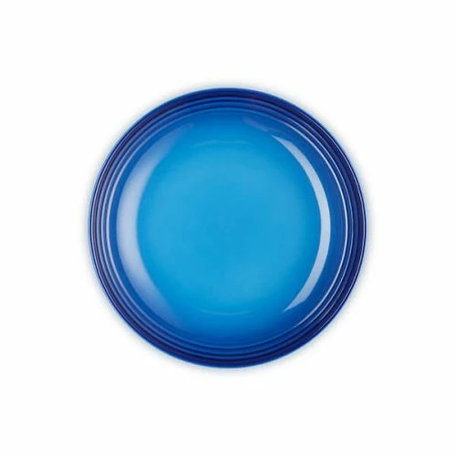Le Creuset Azure Stoneware 22cm Pasta Bowl 6 Le Creuset Azure Stoneware 22cm Pasta Bowl - Image 4