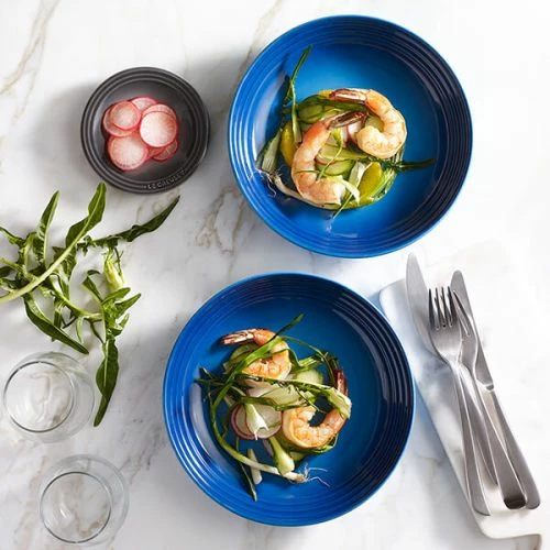 Le Creuset Azure Stoneware 22cm Pasta Bowl 8 Le Creuset Azure Stoneware 22cm Pasta Bowl - Image 6