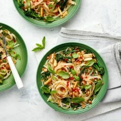 Le Creuset Bamboo Stoneware 22cm Pasta Bowl -HARTS OF STUR Sales 70102224080099 Le Creuset Bamboo Stoneware 22cm Pasta Bowl 4