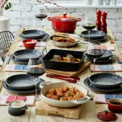 Le Creuset Flint Stoneware 22cm Pasta Bowl 12 Le Creuset Flint Stoneware 22cm Pasta Bowl -HARTS OF STUR Sales 70102224440099 Le Creuset Flint Stoneware 22cm Pasta Bowl 4