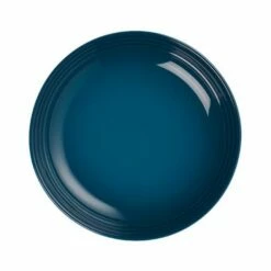 Le Creuset Deep Teal Stoneware 22cm Pasta Bowl -HARTS OF STUR Sales 70102226420099 Le Creuset Deep Teal Stoneware 22cm Pasta Bowl 3
