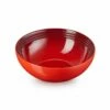 Le Creuset Cerise Stoneware 24cm Serving Bowl -HARTS OF STUR Sales 70120240600001 Le Creuset Cerise Stoneware 24cm Serving Bowl