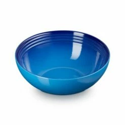 Le Creuset Azure Stoneware 24cm Serving Bowl -HARTS OF STUR Sales 70120242200001 Le Creuset Serving Bowl 24cm Azure Blue 1