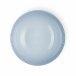 Le Creuset Coastal Blue Stoneware 24cm Serving Bowl -HARTS OF STUR Sales 70120244200001 Le Creuset Coastal Blue Stoneware 24cm Serving Bowl 3