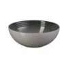 Le Creuset Flint Stoneware 24cm Serving Bowl -HARTS OF STUR Sales 70120244440001 Le Creuset Flint Stoneware 24cm Serving Bowl