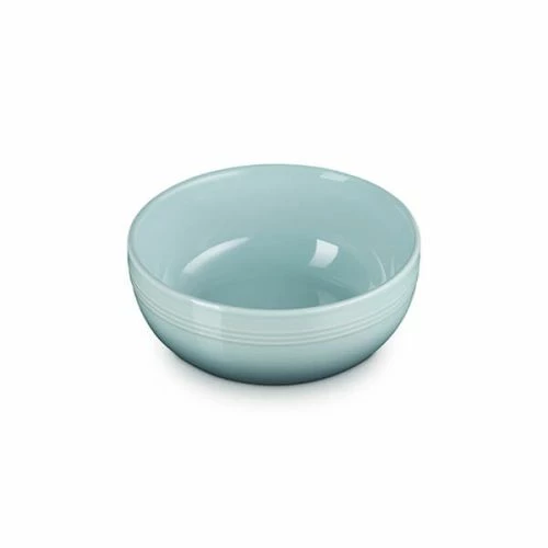 Le Creuset Sea Salt Stoneware Coupe Collection 16cm Cereal Bowl 4 Le Creuset Sea Salt Stoneware Coupe Collection 16cm Cereal Bowl - Image 2